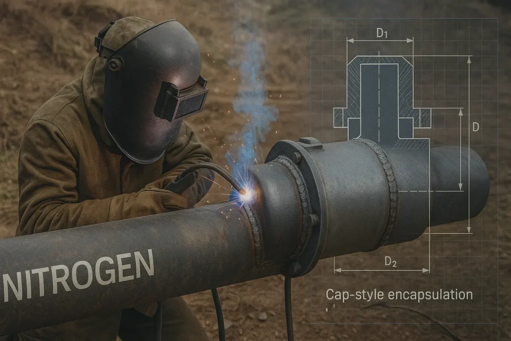 Caso de Estudio: Encapsulado Tipo Capuchón en Nitrogenoducto